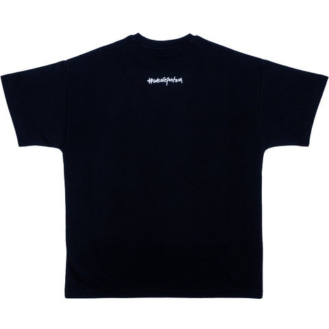 Siyah Oversize Basic Tshirt