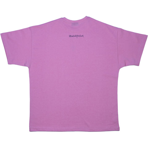 Pembe Oversize Basic Tshirt
