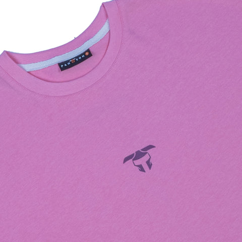 Pembe Oversize Basic Tshirt