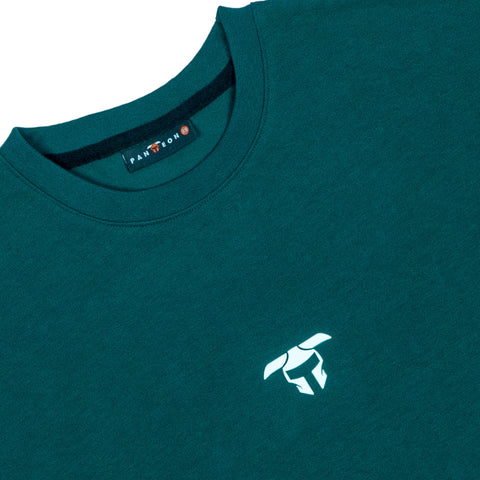 Yeşil Oversize Basic Tshirt