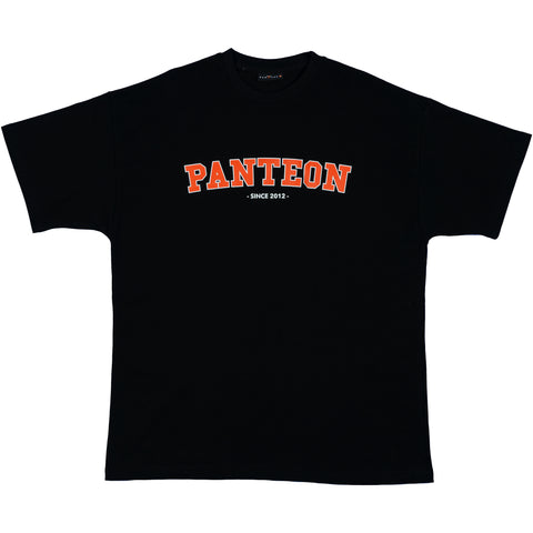 Siyah Oversize College Tshirt